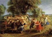 Peter Paul Rubens A Peasant Dance France oil painting artist